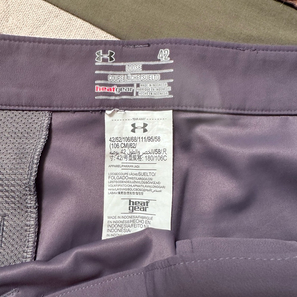 Under amour heat gear dress shorts